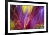 Colorful glass with blurred motion effect.-Stuart Westmorland-Framed Premium Photographic Print