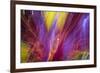 Colorful glass with blurred motion effect.-Stuart Westmorland-Framed Photographic Print