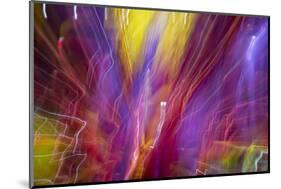 Colorful glass with blurred motion effect.-Stuart Westmorland-Mounted Photographic Print