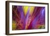 Colorful glass with blurred motion effect.-Stuart Westmorland-Framed Photographic Print