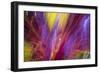 Colorful glass with blurred motion effect.-Stuart Westmorland-Framed Photographic Print