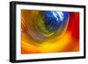 Colorful glass with blurred motion effect.-Stuart Westmorland-Framed Photographic Print