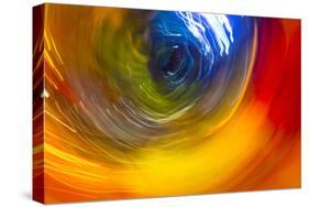 Colorful glass with blurred motion effect.-Stuart Westmorland-Stretched Canvas