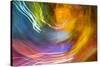 Colorful glass with blurred motion effect.-Stuart Westmorland-Stretched Canvas