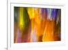 Colorful glass with blurred motion effect.-Stuart Westmorland-Framed Photographic Print