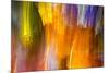 Colorful glass with blurred motion effect.-Stuart Westmorland-Mounted Photographic Print