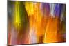 Colorful glass with blurred motion effect.-Stuart Westmorland-Mounted Photographic Print