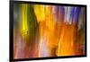 Colorful glass with blurred motion effect.-Stuart Westmorland-Framed Photographic Print