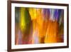 Colorful glass with blurred motion effect.-Stuart Westmorland-Framed Premium Photographic Print