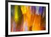 Colorful glass with blurred motion effect.-Stuart Westmorland-Framed Premium Photographic Print