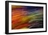 Colorful glass with blurred motion effect.-Stuart Westmorland-Framed Photographic Print