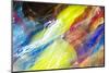 Colorful glass with blurred motion effect.-Stuart Westmorland-Mounted Photographic Print