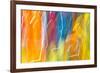 Colorful glass with blurred motion effect.-Stuart Westmorland-Framed Photographic Print