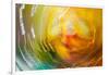 Colorful glass with blurred motion effect.-Stuart Westmorland-Framed Photographic Print