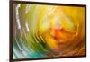 Colorful glass with blurred motion effect.-Stuart Westmorland-Framed Photographic Print