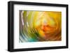 Colorful glass with blurred motion effect.-Stuart Westmorland-Framed Photographic Print