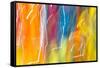 Colorful glass with blurred motion effect.-Stuart Westmorland-Framed Stretched Canvas