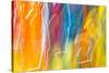 Colorful glass with blurred motion effect.-Stuart Westmorland-Stretched Canvas