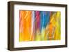 Colorful glass with blurred motion effect.-Stuart Westmorland-Framed Photographic Print