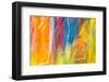 Colorful glass with blurred motion effect.-Stuart Westmorland-Framed Photographic Print