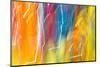 Colorful glass with blurred motion effect.-Stuart Westmorland-Mounted Photographic Print