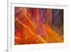 Colorful glass with blurred motion effect.-Stuart Westmorland-Framed Photographic Print