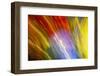 Colorful glass with blurred motion effect.-Stuart Westmorland-Framed Photographic Print