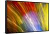 Colorful glass with blurred motion effect.-Stuart Westmorland-Framed Stretched Canvas