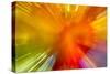 Colorful glass with blurred motion effect.-Stuart Westmorland-Stretched Canvas