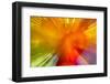 Colorful glass with blurred motion effect.-Stuart Westmorland-Framed Photographic Print