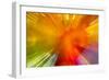 Colorful glass with blurred motion effect.-Stuart Westmorland-Framed Photographic Print