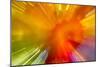 Colorful glass with blurred motion effect.-Stuart Westmorland-Mounted Photographic Print