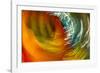 Colorful glass with blurred motion effect.-Stuart Westmorland-Framed Photographic Print