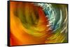 Colorful glass with blurred motion effect.-Stuart Westmorland-Framed Stretched Canvas