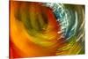 Colorful glass with blurred motion effect.-Stuart Westmorland-Stretched Canvas