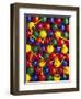 Colorful Golf Balls and Tees-David Carriere-Framed Premium Photographic Print