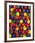 Colorful Golf Balls and Tees-David Carriere-Framed Photographic Print