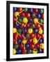 Colorful Golf Balls and Tees-David Carriere-Framed Photographic Print