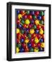 Colorful Golf Balls and Tees-David Carriere-Framed Photographic Print