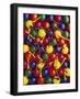 Colorful Golf Balls and Tees-David Carriere-Framed Photographic Print