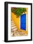 Colorful Greece Series -Symi Island Streets-Maugli-l-Framed Photographic Print