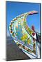 Colorful Hand Painted Prow of a Gondola-Like Moliceiro-G and M Therin-Weise-Mounted Photographic Print