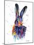 Colorful Hare-Sarah Stribbling-Mounted Giclee Print