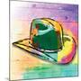 Colorful Hat-OnRei-Mounted Art Print