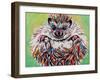 Colorful Hedgehog II-Carolee Vitaletti-Framed Art Print