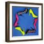 Colorful High Heels Frame-NinaMalyna-Framed Art Print