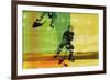 Colorful hockey-null-Framed Giclee Print