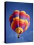 Colorful Hot Air Balloon in Sky, Albuquerque, New Mexico, USA-null-Stretched Canvas