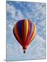 Colorful Hot Air Balloon in Sky, Albuquerque, New Mexico, USA-null-Mounted Photographic Print