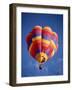 Colorful Hot Air Balloon in Sky, Albuquerque, New Mexico, USA-null-Framed Photographic Print